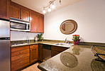 Property Image 3263Kitchens come with refrigerators, microwaves, ovens and dishwashers.